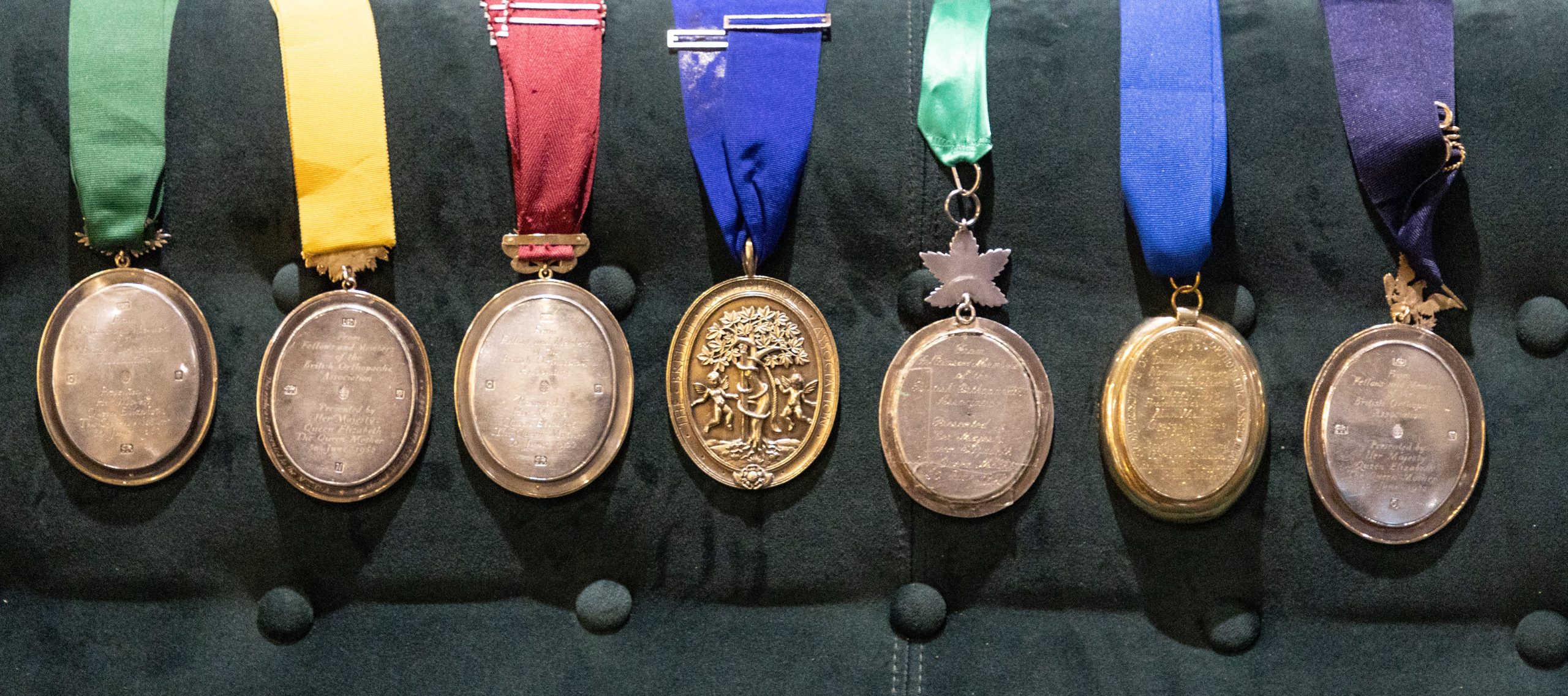 The Jewels of the office of the Carousel Associations Backside